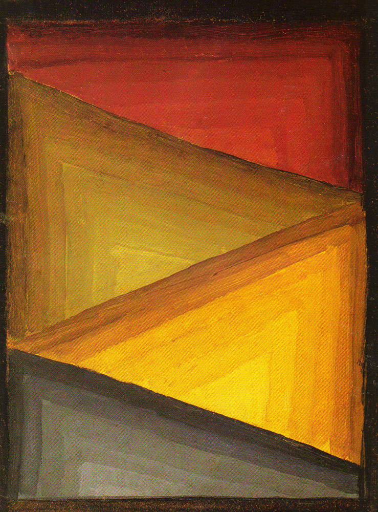 Composicion, Óleo sobre cartón, 30x23cm, c1935