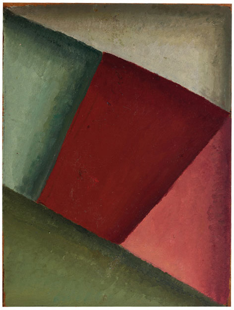 Composición, Óleo sobre cartón, 30 x 23, c 1930-35